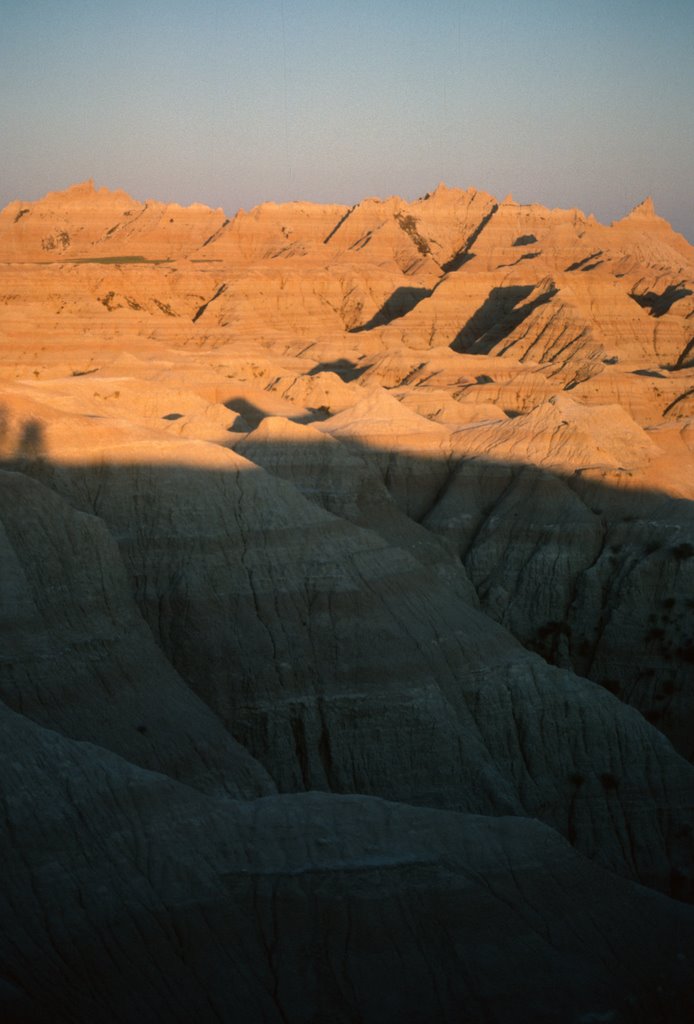 Sun Rising over the Badlands